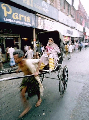 Rickshaw Walla Calcutta